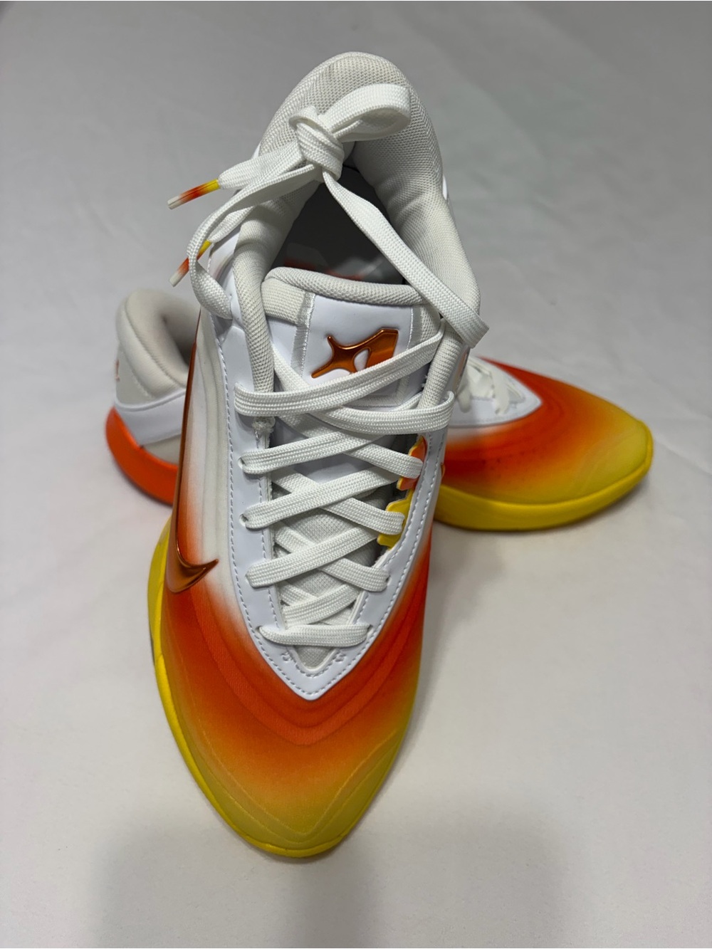 Nike A'One "Candy Corn Queen" Basketball Shoes - Picture 2 of 5
